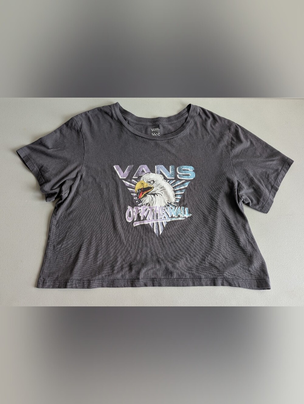 Vans cropped t-shirt, XL